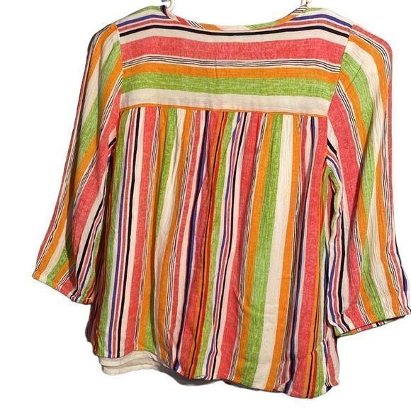 Crown&Ivy girls‎ multicolored top - Picture 3 of 6